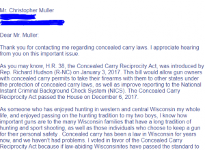 Rare Agreement with our Local Democrat