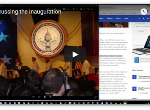 Discussing the Inauguration