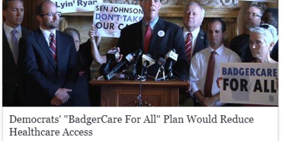 The evidence is overwhelming: government-run healthcare is a total disaster every time it is tried.